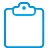 Clipboard basic blue