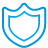 Blue basic shield