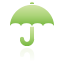 Umbrella green