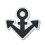 Anchor sticker