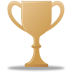 Bronze trophy