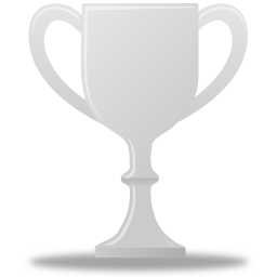 Silver trophy