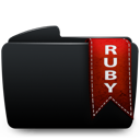 Ruby black folder