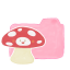 Mushroom candy folder