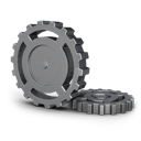 Wheel cog gear