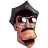 Axe cop head axecop