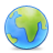 Globe world earth