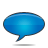 Blue speech bubble