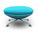 Skyblue seat chair