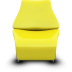 Seat chair yellow