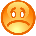 Sad emoticon