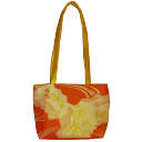 Bag orangeyellow vintage