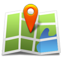 Location maps gps marker