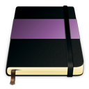 Violet moleskine