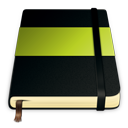 Green moleskine