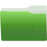 Green folder places