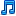 Blue music sidebar