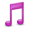 Purple music sidebar