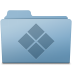 Windows folder blue apple logofolder apple