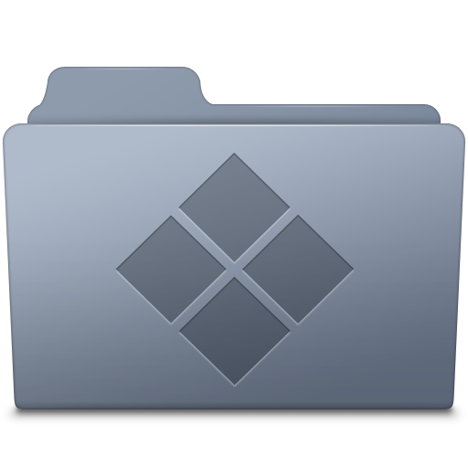 Windows folder graphite