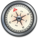 Iphone compass silver