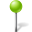 Map marker ball chartreuse