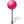 Map marker ball pink