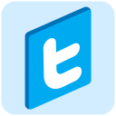 Twitter logo social