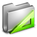 Application software app metal applications folder