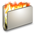 Burn metal folder