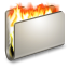 Burn metal folder