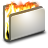 Burn metal folder