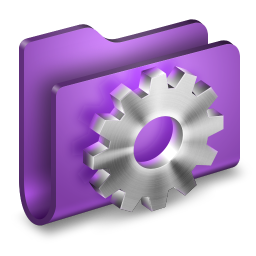 Developer purple folder