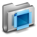 Dropbox metal folder