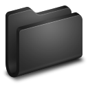 Generic black folder