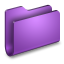 Generic purple folder