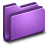 Generic purple folder