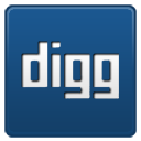 Digg network internet social logo