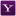 Yahoo social network internet logo