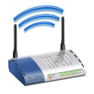 Router point access wireless