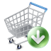 Shopping down cart shop