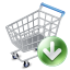 Shopping down cart shop