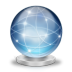 Network globe online