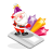 Christmas creditcard santa