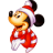 Mickey christmas minnie mouse