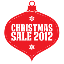 Christmas sale red