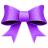 Ribbon purple pattern christmas