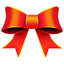 Ribbon red christmas