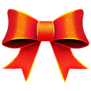 Ribbon red pattern christmas