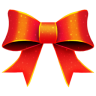 Ribbon red pattern christmas